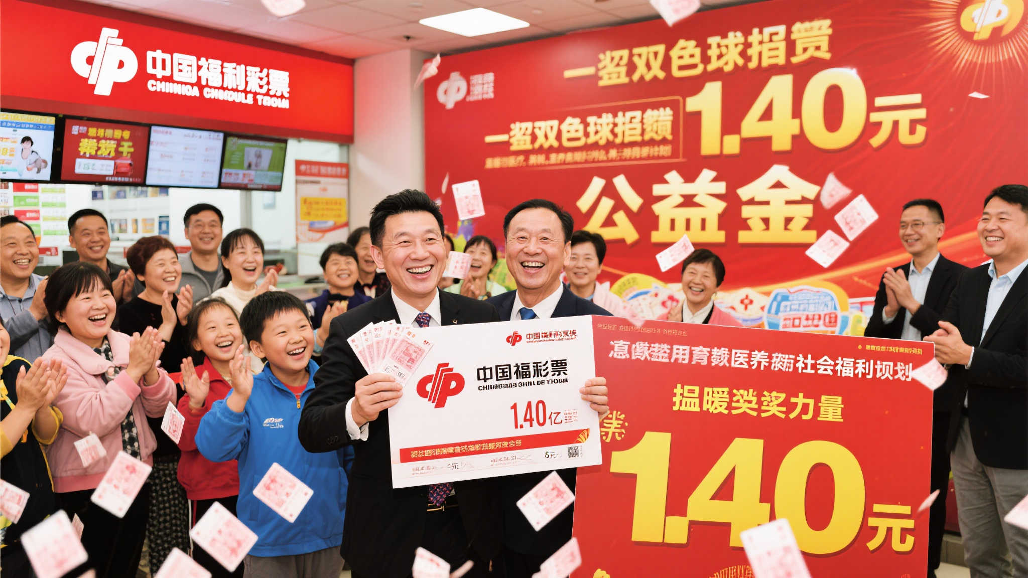双色球第2025-052期爆出27注一等奖，公益金高达1.40亿元